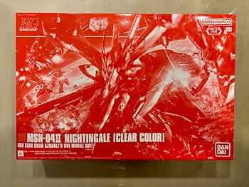 【新品】 HG MSN-04II ナイチンゲール (クリアカラー) 逆襲のシャアより「HG ナイチンゲール」がクリアカラーで